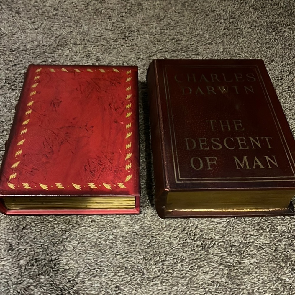 Antique books, fake books for hiding secret item’s, last place someone looks!